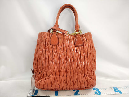 Miu Miu Matelasse 2-Way Shoulder Bag Tote Bag