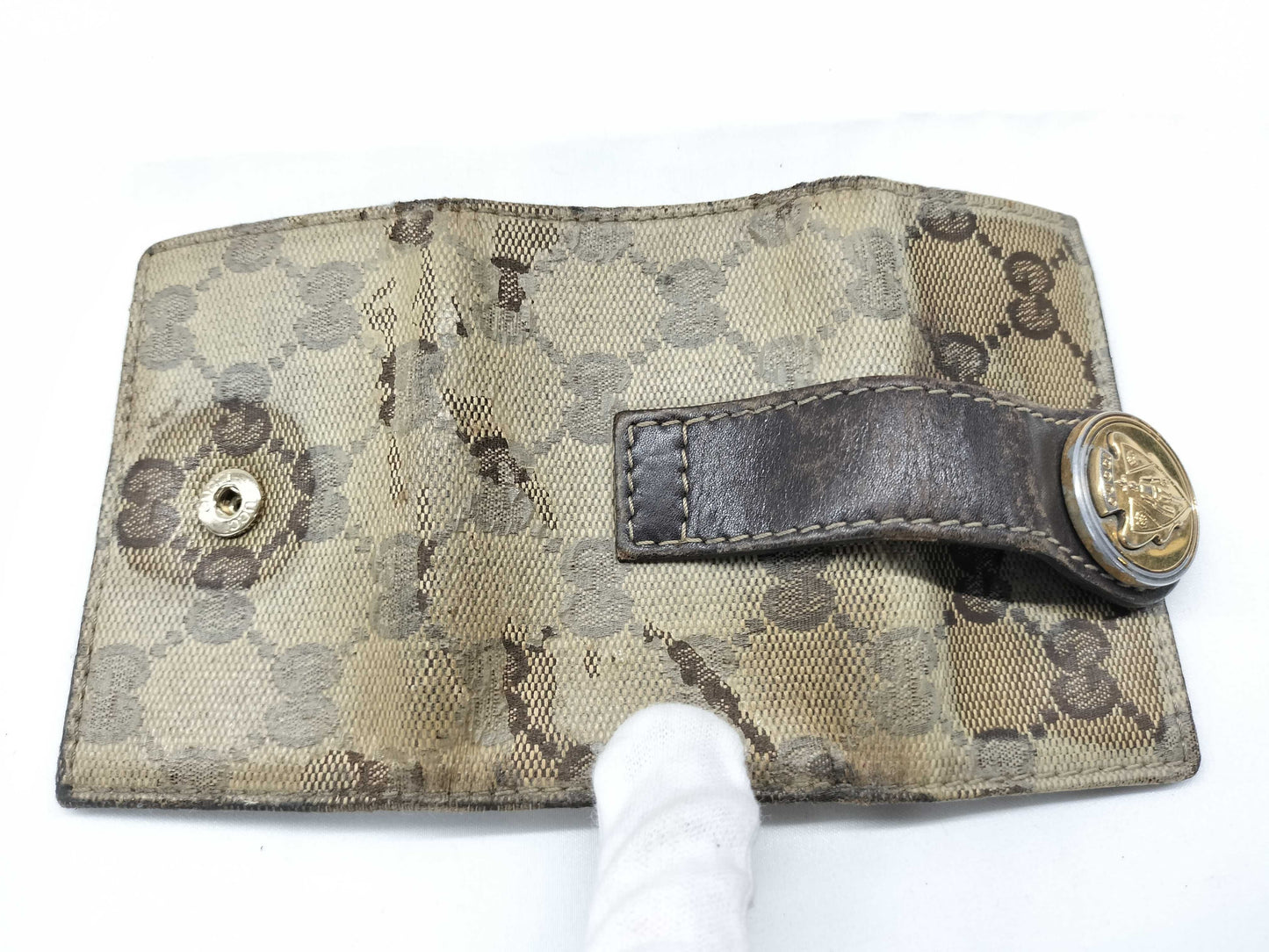 GUCCI Burberry/Coach All-Over Print Wallet Set Wallet