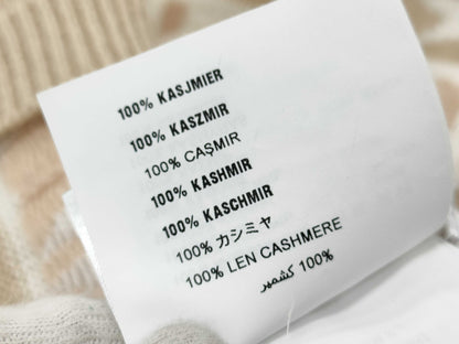 Miu Miu logo knit sweater top