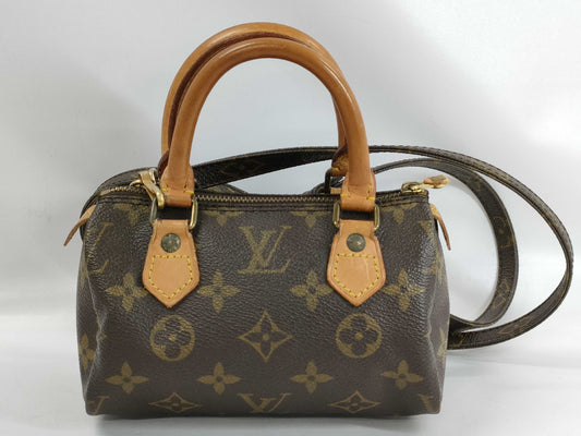 LOUIS VUITTON Monogram Mini Speedy Handbag