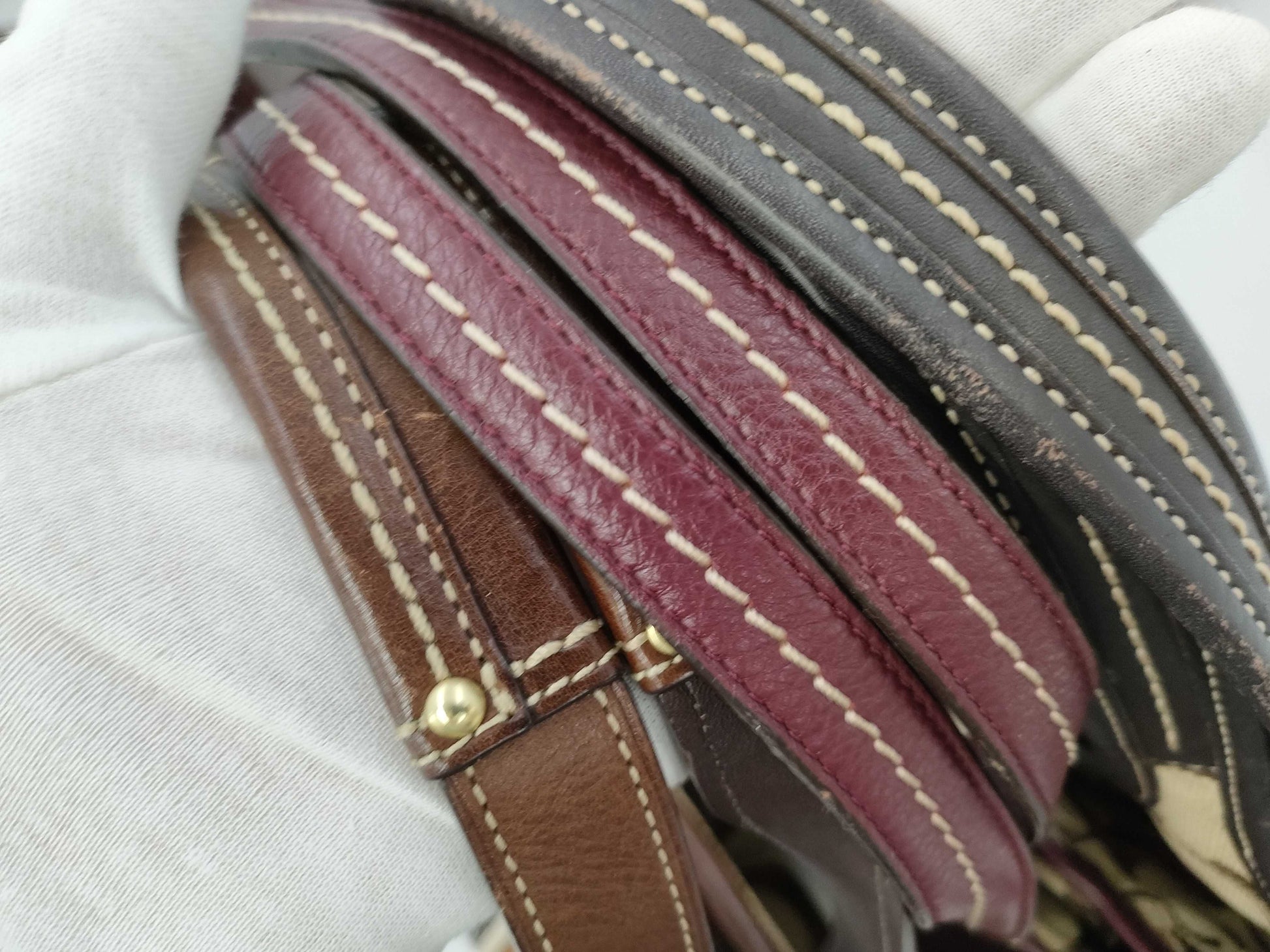 5 COACH signature tote bags and other bags