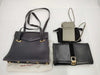 Salvatore Ferragamo, Gucci, and Celine leather bags and pouches 