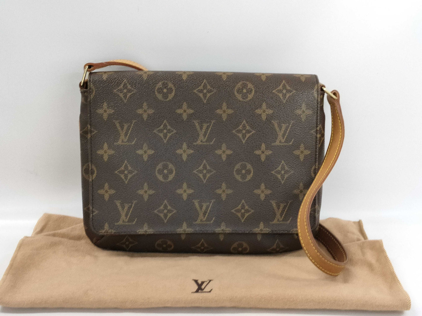 LOUIS VUITTON Monogram M51388 Musette Tango 8P0061 Shoulder Bag