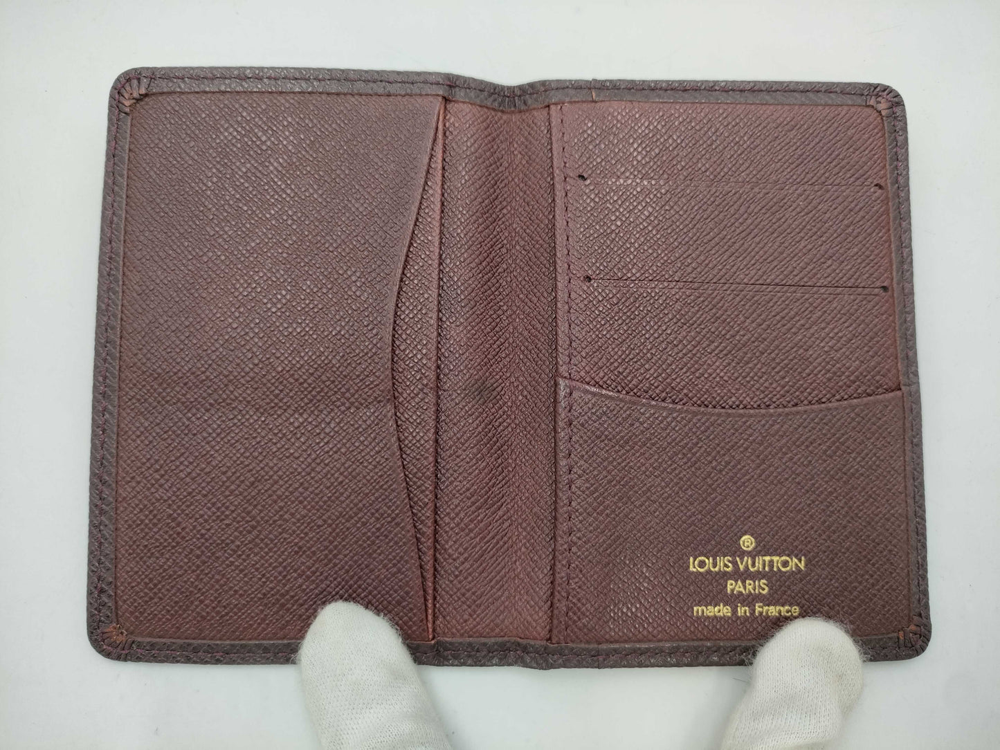 LOUIS VUITTON Taiga Card Case, Card Case, Pass Case, Business Card Case