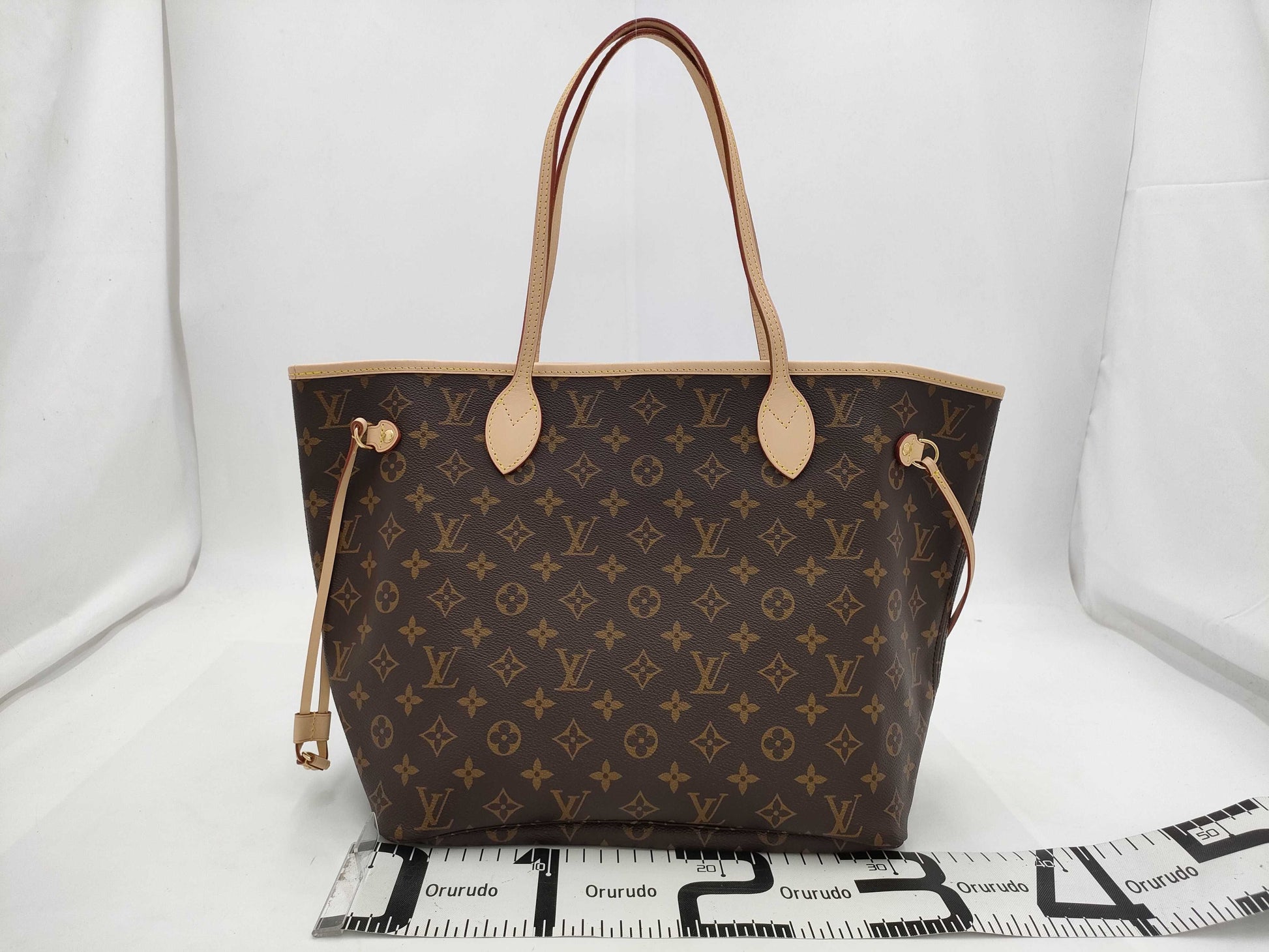 LOUIS VUITTON Monogram M40157 Neverfull GM Pouch Tote Bag