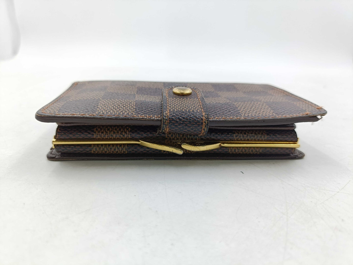 LOUIS VUITTON Damier Porte Monnaie Bi-fold Viennois / N61664 Wallet
