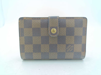 LOUIS VUITTON Damier Porte Monnaie Bi-fold Viennois / N61664 Wallet