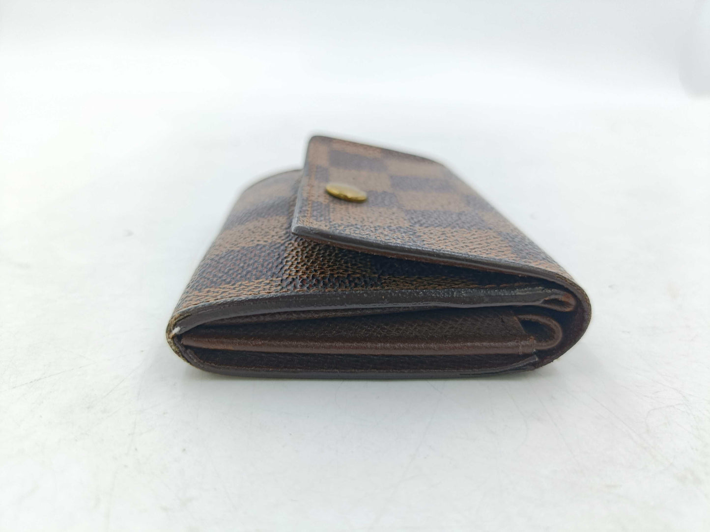 LOUIS VUITTON Damier Porte Monnaie Platter/N61930 Card Case, Pass Case, Business Card Case