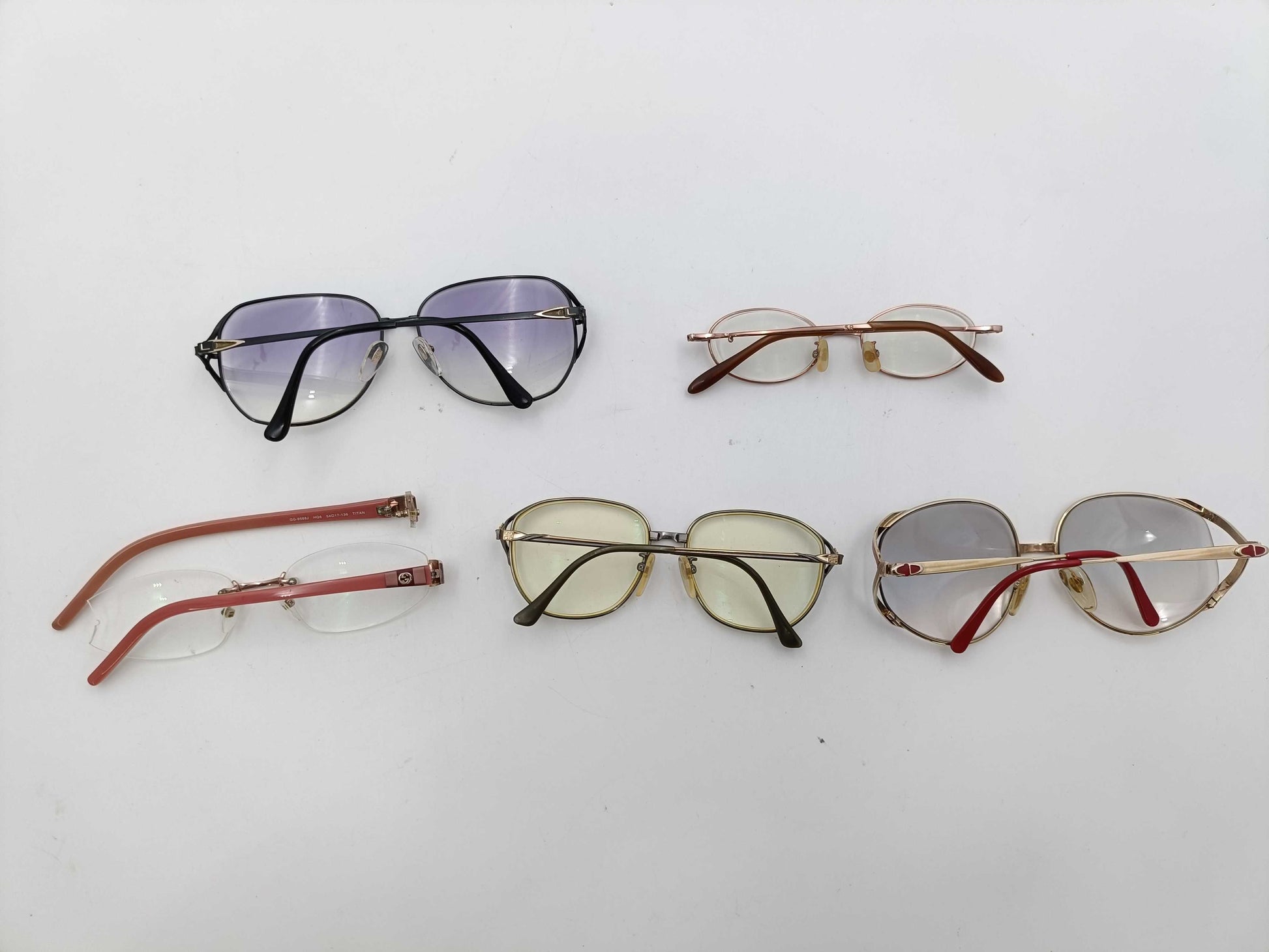 Dior/Gucci/Sonia Rykiel/Givenchy/Lancel 5-piece sunglasses and glasses