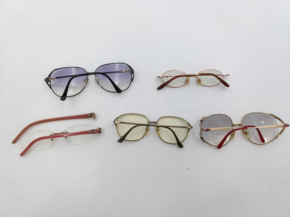 Dior/Gucci/Sonia Rykiel/Givenchy/Lancel 5-piece sunglasses and glasses
