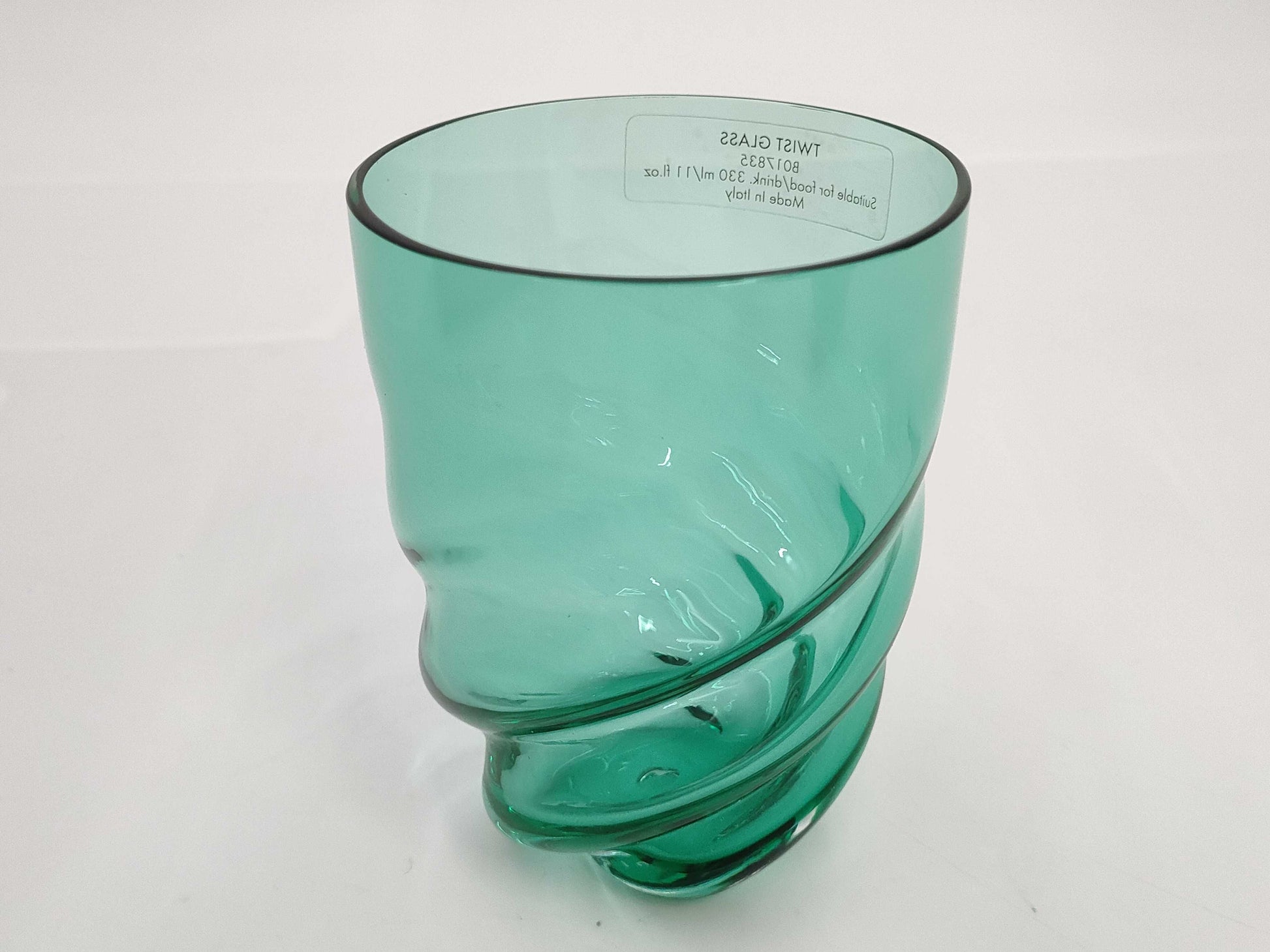 LOUIS VUITTON Twist Glass Emerald Pair Cups