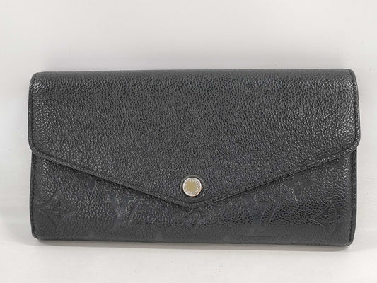 LOUIS VUITTON Monogram Empreinte Portefeuille Sarah Wallet
