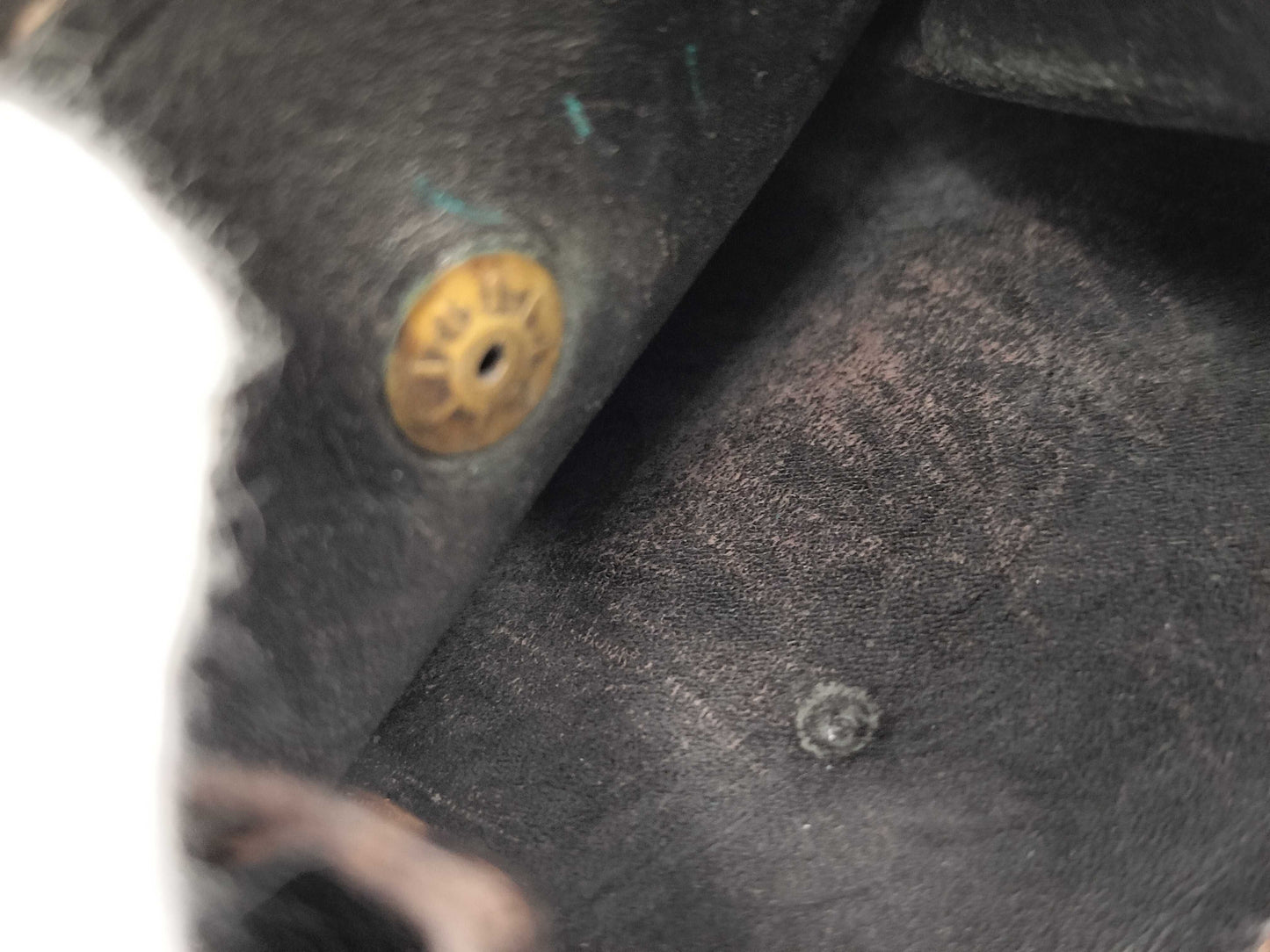 LOUIS VUITTON Leather Bi-fold Compact Wallet