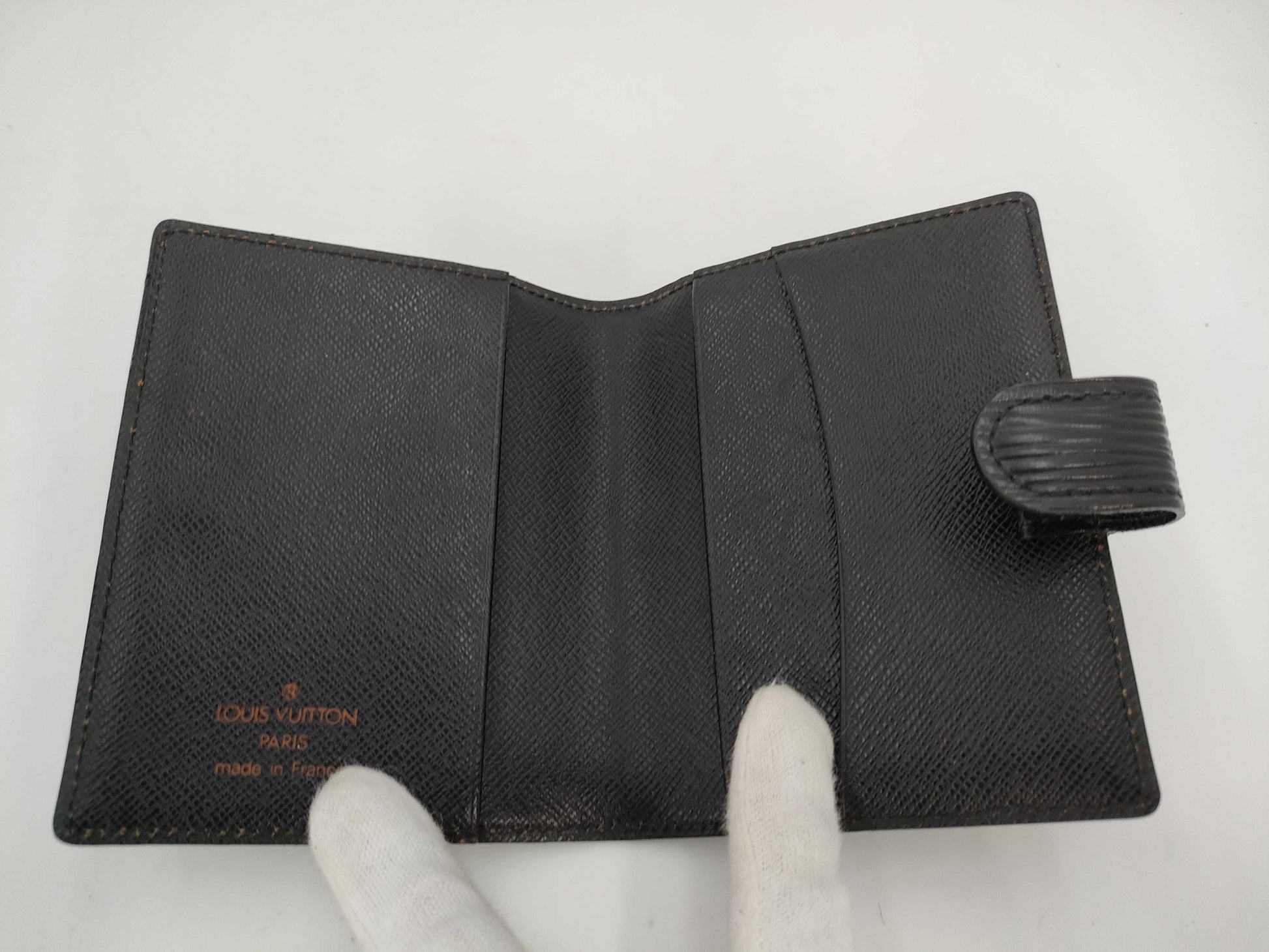 LOUIS VUITTON Epi Agenda Card Case, Card Case, Pass Case, Business Card Case