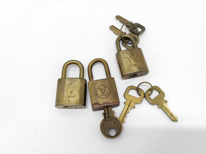LOUIS VUITTON Padlock Set Other Accessories