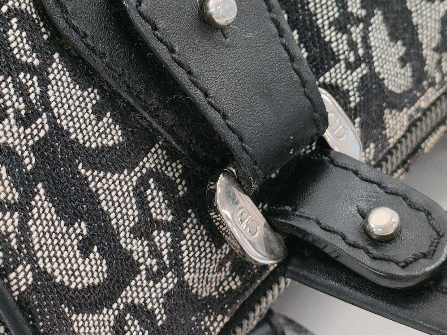 Dior Trotter Mini Boston Bag with Lock