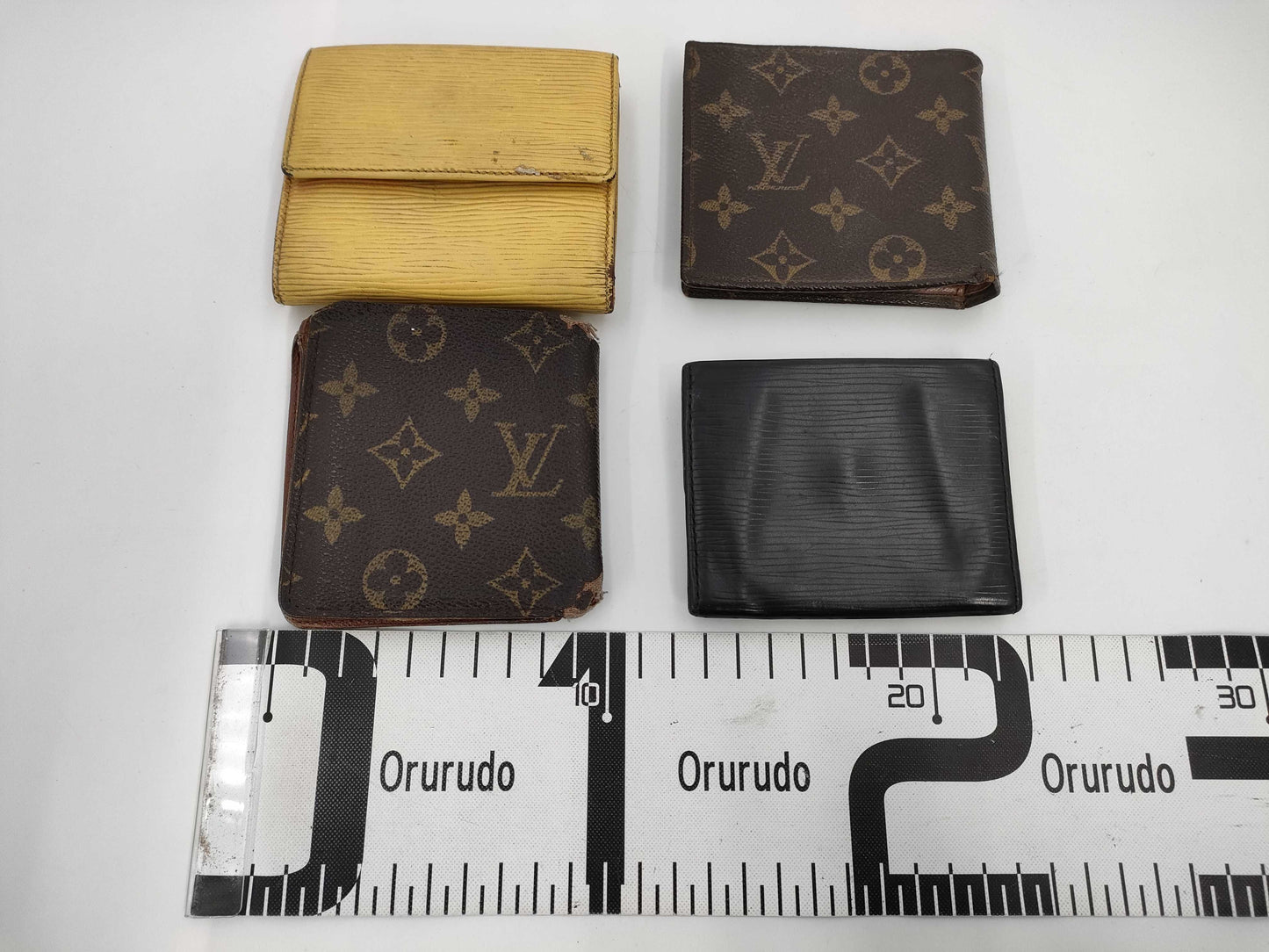 LOUIS VUITTON Monogram Wallet *Total of 4 Wallets