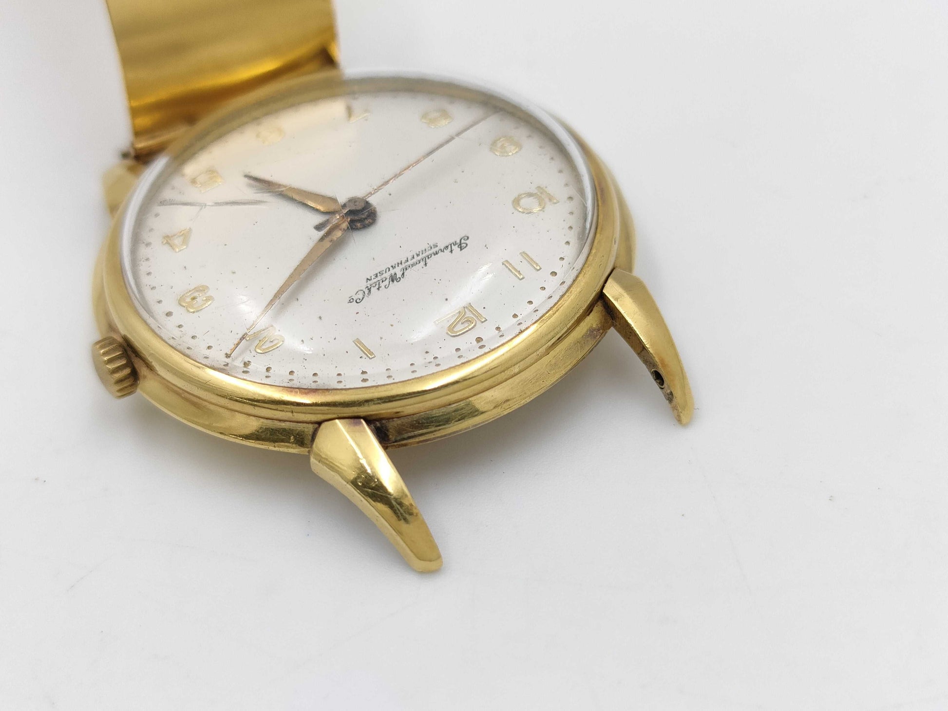 IWC Hand-wound 18K Gold Men's Watch