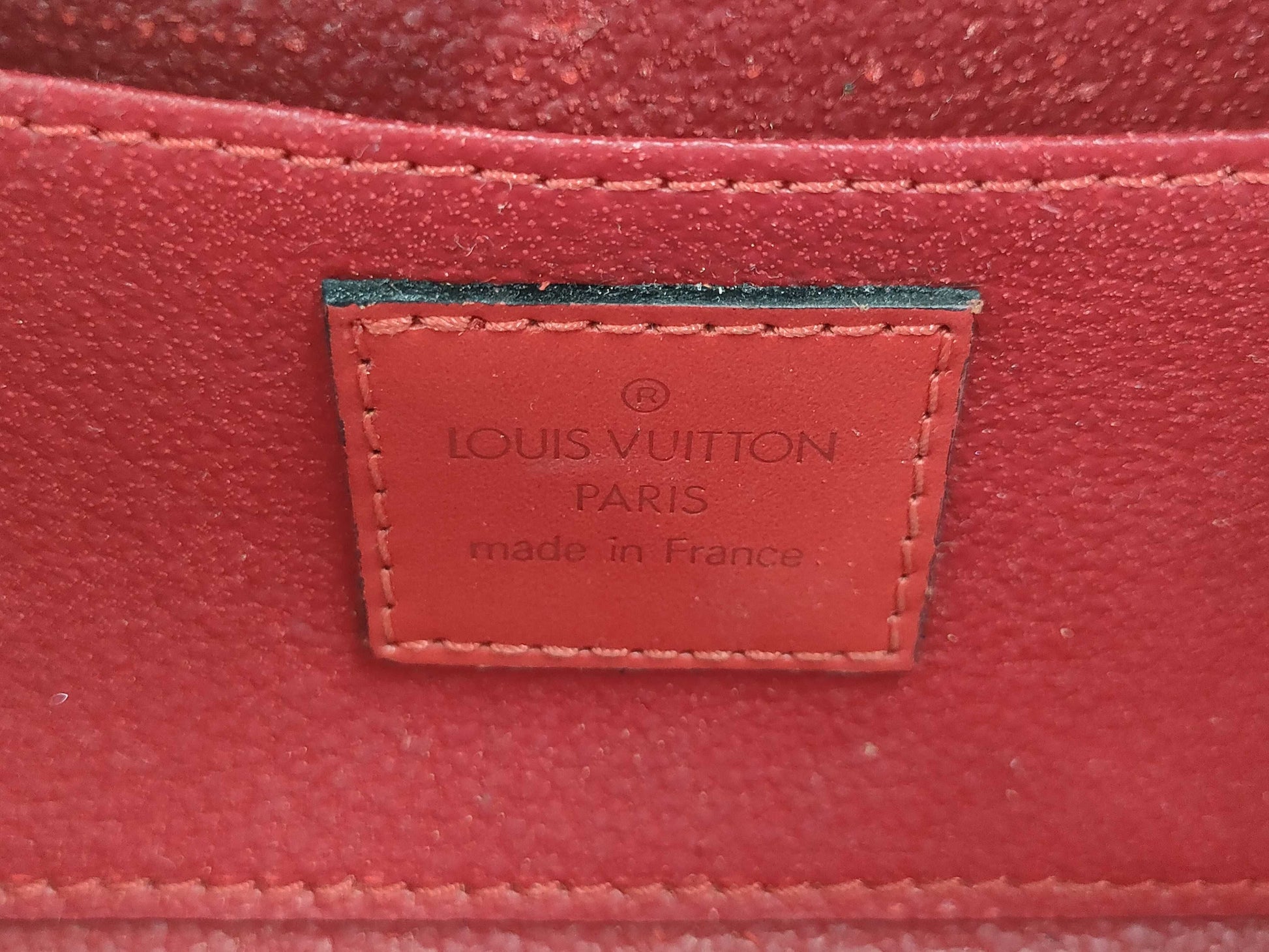 LOUIS VUITTON Epi Pochette Cosmetics and Other Accessories