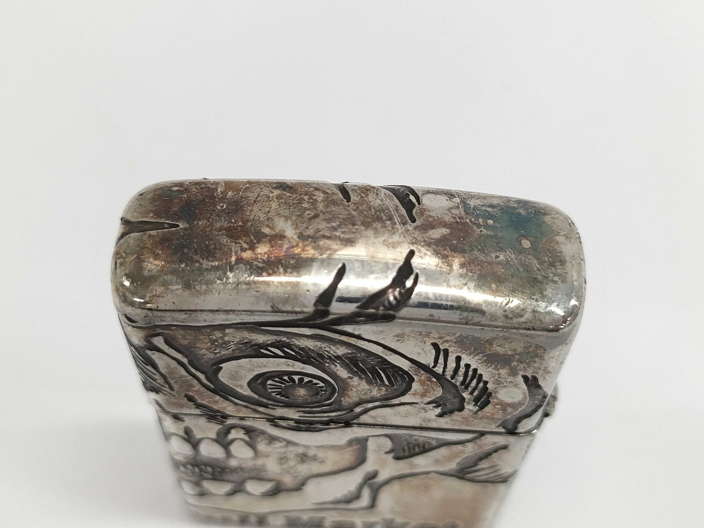 ZIPPO Armor Mark Skull Market Lighter