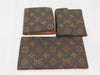 LOUIS VUITTON Monogram Wallet *3 pieces Wallet