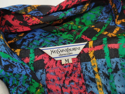 Yves Saint Laurent shoulder pad top