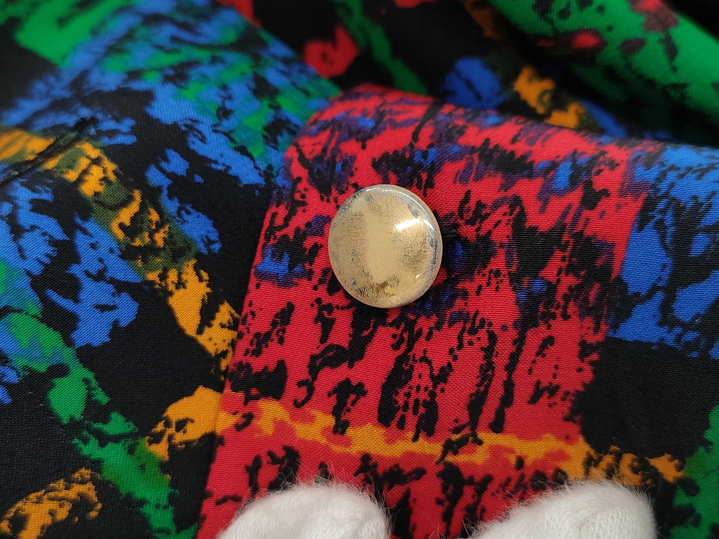 Yves Saint Laurent shoulder pad top