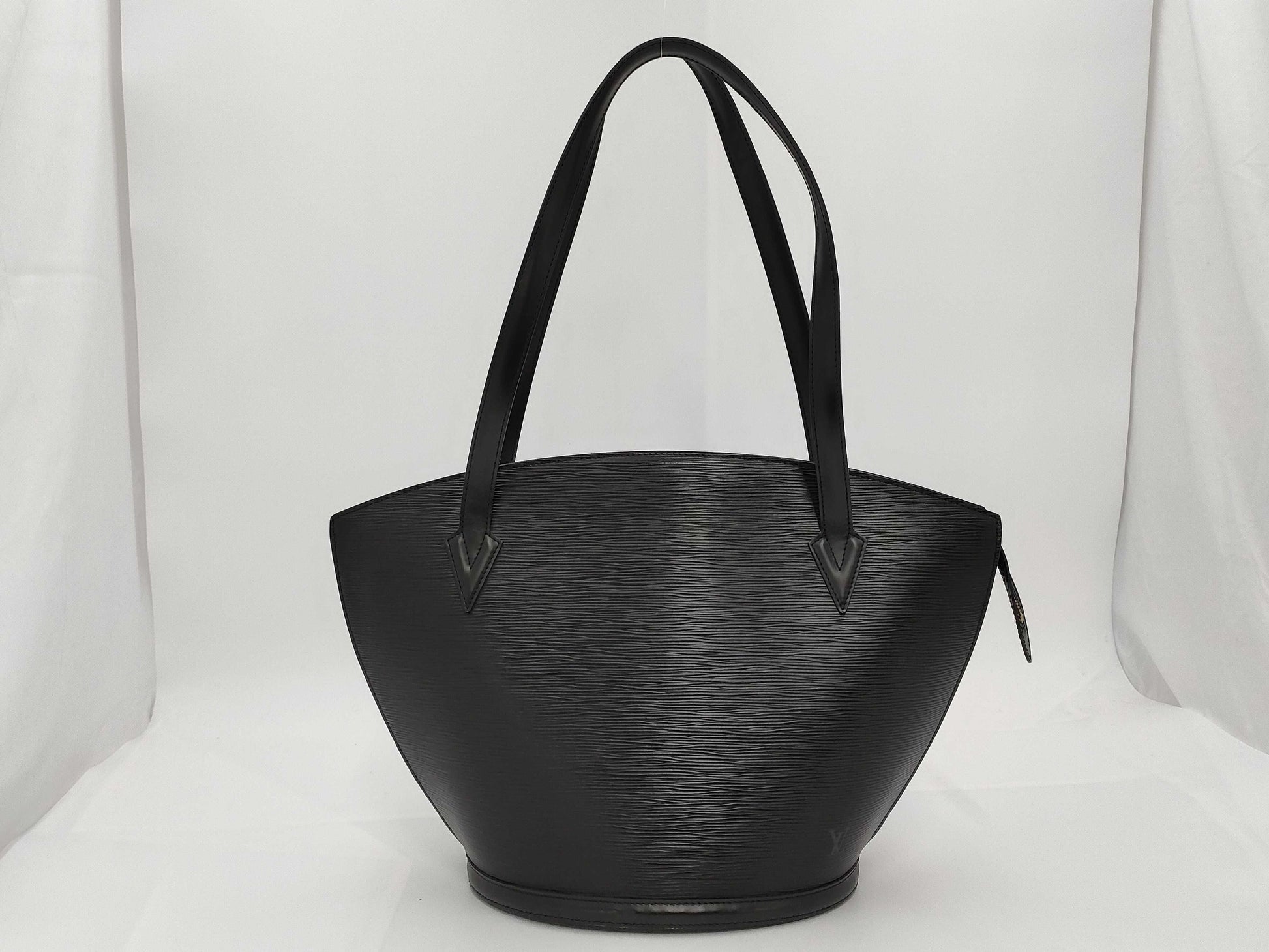LOUIS VUITTON Epi Saint-Jacques Hand Black Shoulder Bag