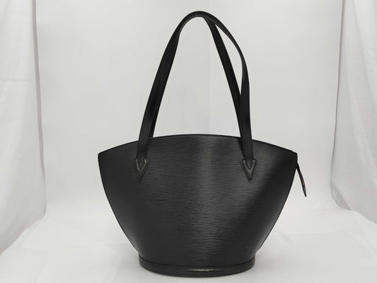 LOUIS VUITTON Epi Saint-Jacques Hand Black Shoulder Bag