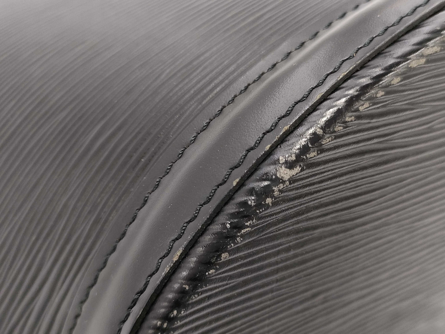 LOUIS VUITTON Epi Saint-Jacques Hand Black Shoulder Bag