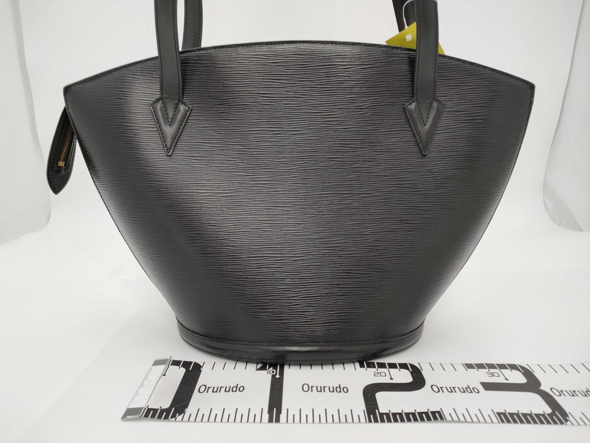 LOUIS VUITTON Epi Saint-Jacques Hand Black Shoulder Bag