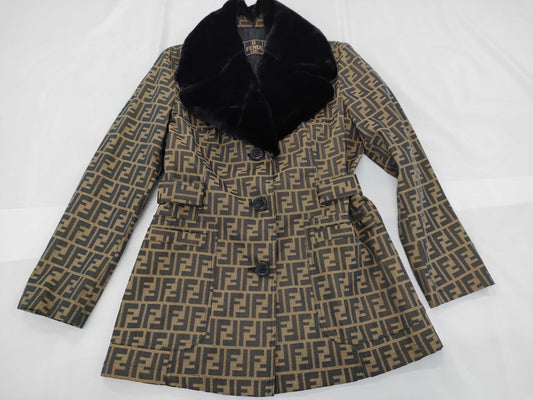 FENDI Zucca Jacket Coat