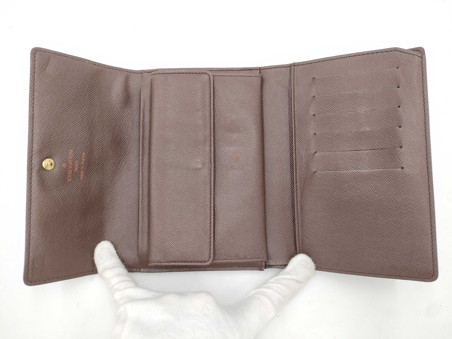 LOUIS VUITTON Damier Porte Tresor Etui Papier Wallet