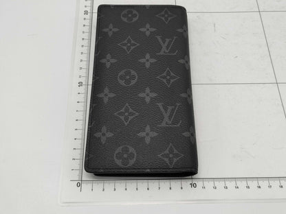 LOUIS VUITTON Monogram Portefeuille Brazza M61697 Wallet