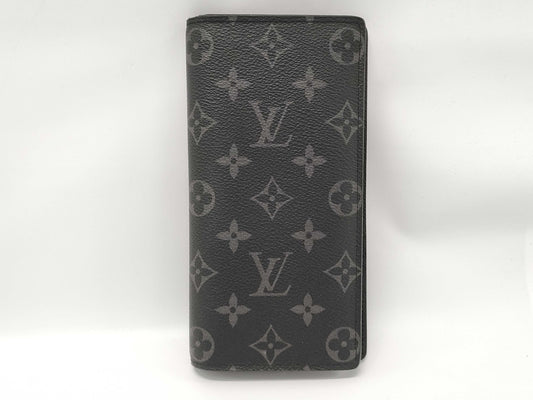 LOUIS VUITTON Monogram Portefeuille Brazza M61697 Wallet