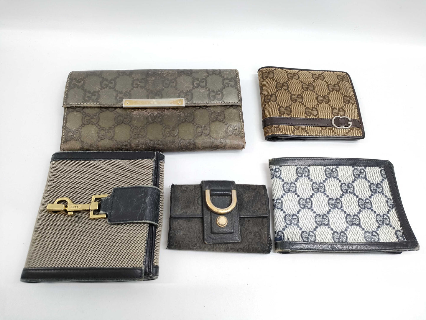 GUCCI Wallet *4 / Key Case *1 Total 5 Wallets