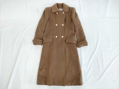 Yves Saint Laurent Wool Coat with Buttons