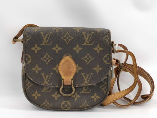 LOUIS VUITTON Monogram M51244 Mini Saint-Cloud Shoulder Bag