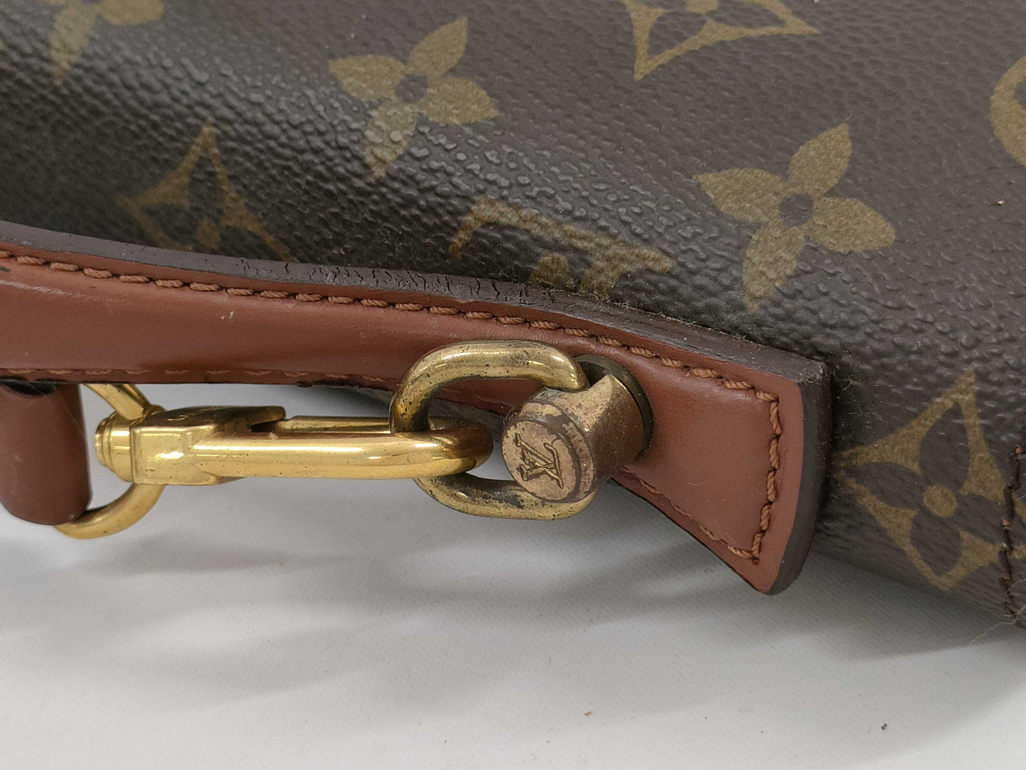 LOUIS VUITTON Monogram M51185 Monceau Handbag