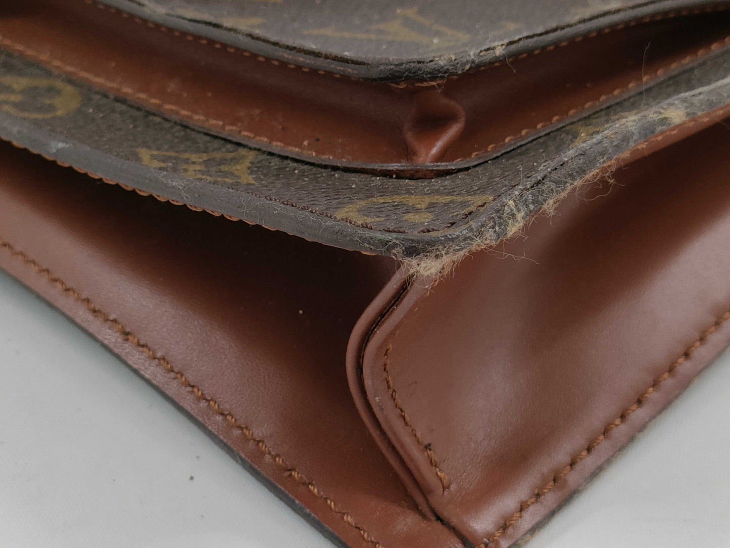 LOUIS VUITTON Monogram M51185 Monceau Handbag