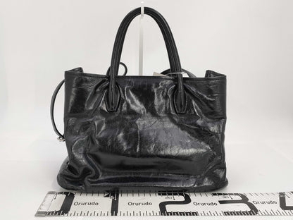 Miu Miu Leather 2-Way Tote Bag
