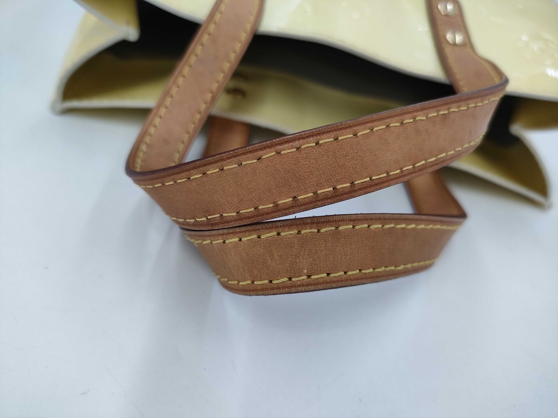 LOUIS VUITTON Vernis Vernis Lead PM Handbag