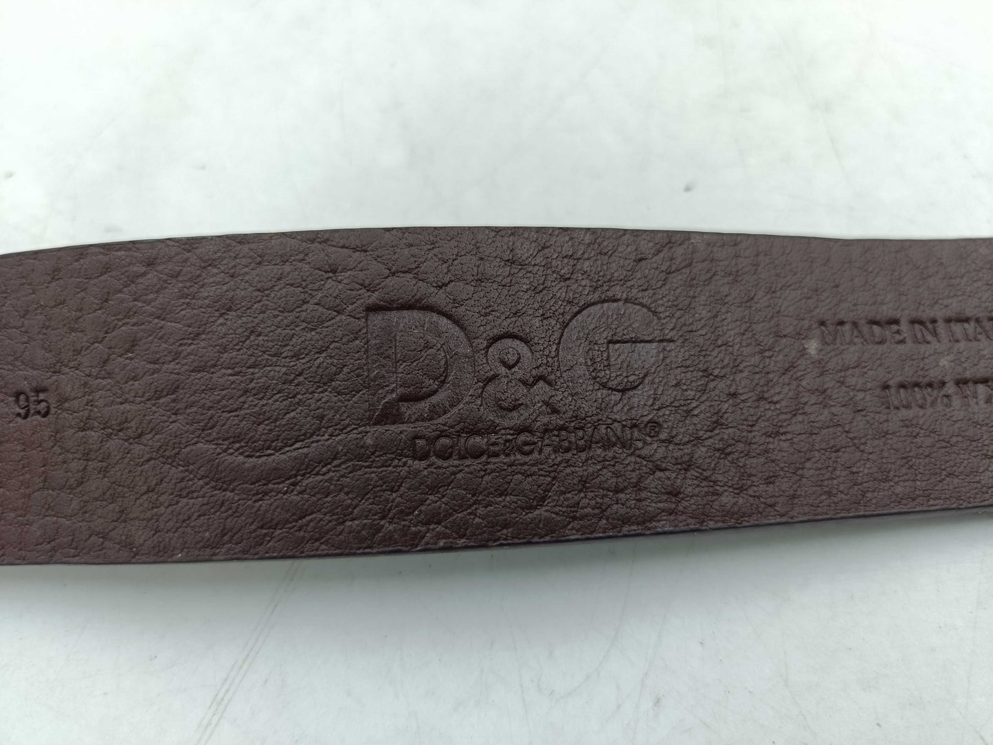 DOLCE&GABBANA Logo Buckle Belt Set Belt