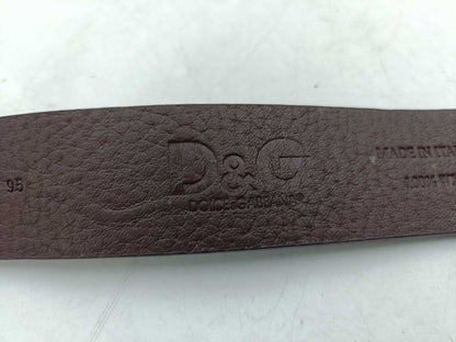 DOLCE&GABBANA Logo Buckle Belt Set Belt