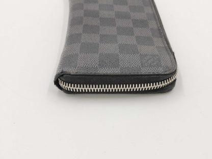 LOUIS VUITTON Damier Graphite N63095 Zippy Wallet Vertical Wallet