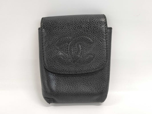 CHANEL Caviar Skin Cigarette Case and Other Accessories