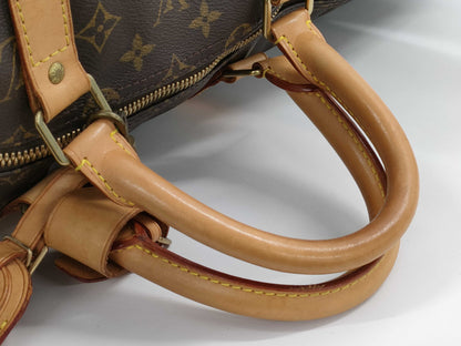 LOUIS VUITTON Monogram Keepall 55 Bandouliere Boston Bag