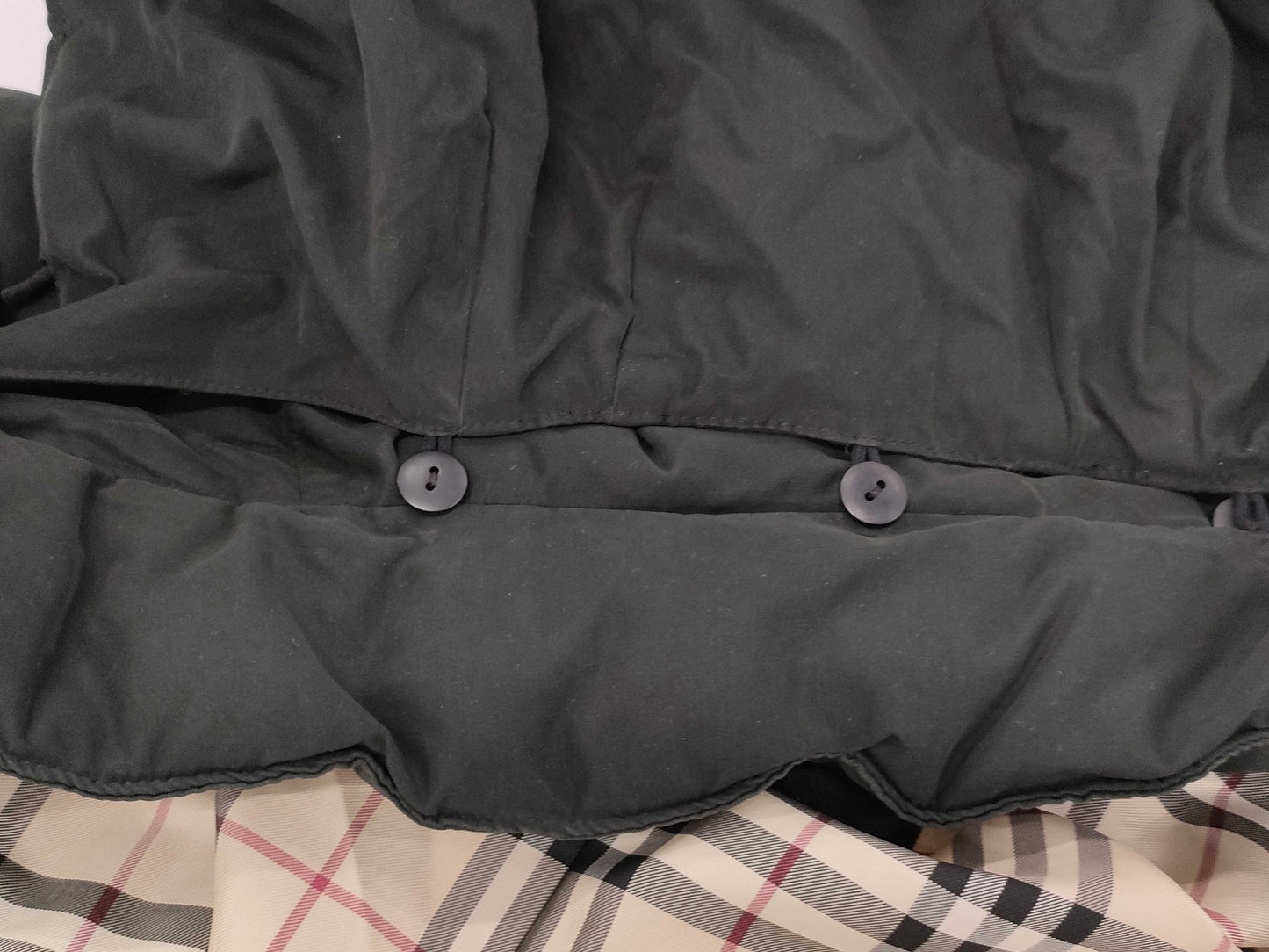 BURBERRY long down jacket