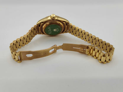 ROLEX 69178G R419303 Champagne Dial Women's Watch