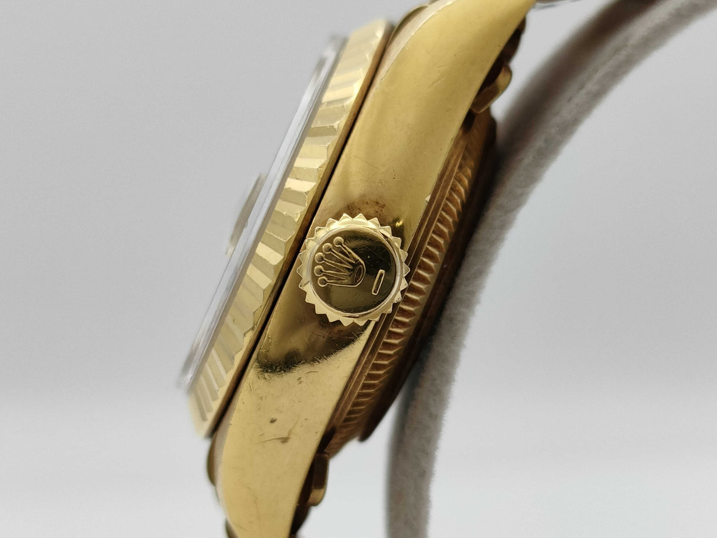 ROLEX 69178G R419303 Champagne Dial Women's Watch